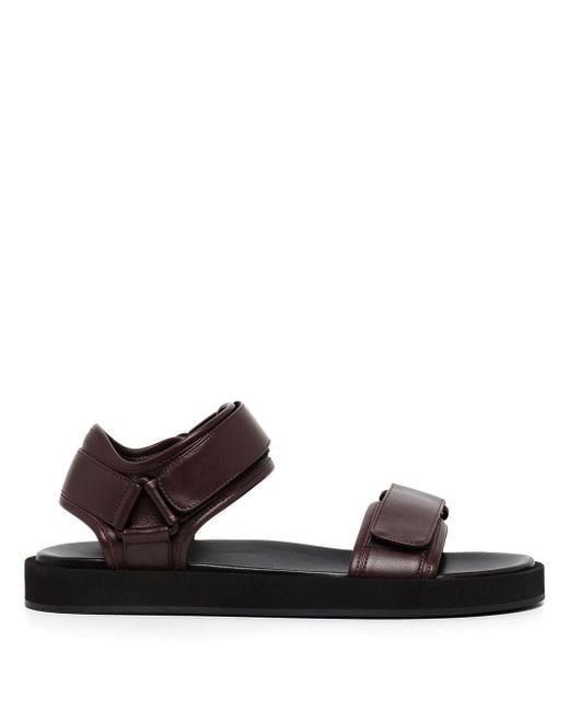 The Row Hook And Loop Sandals | Lyst
