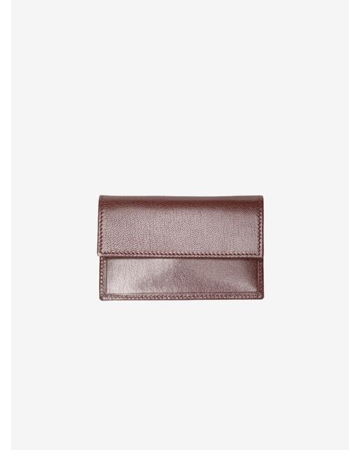 The Row White Two Card Case