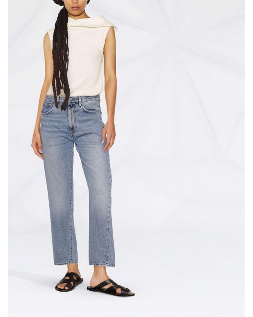 Totême Denim Twisted-seam Jeans in Blue 