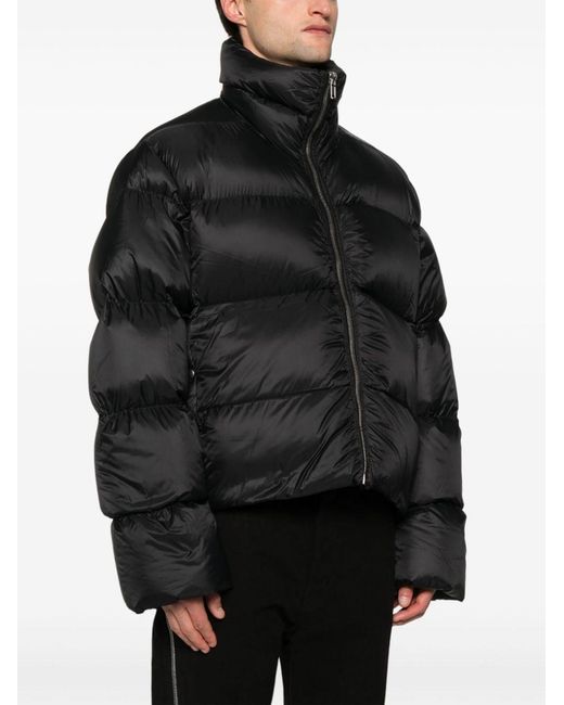 Rick Owens Black Turtle Jacket for men