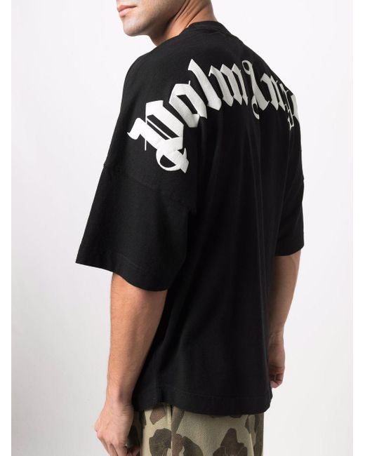 Palm Angels Cotton Classic Over Tee in 