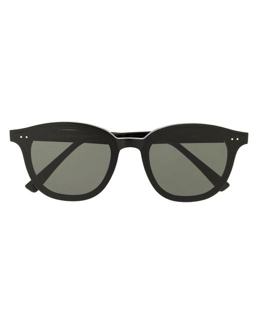 Gentle Monster Lang 01 Sunglasses in Black/Black (Black) Lyst UK