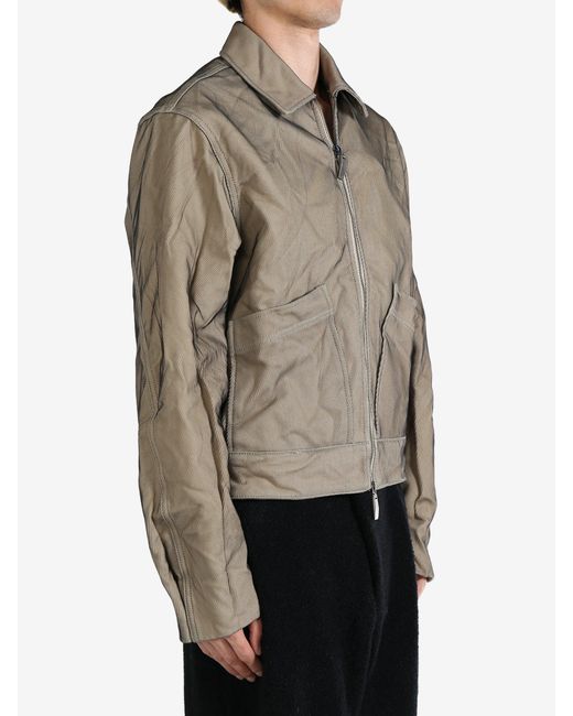 Adererror Gray Poel Jacket for men