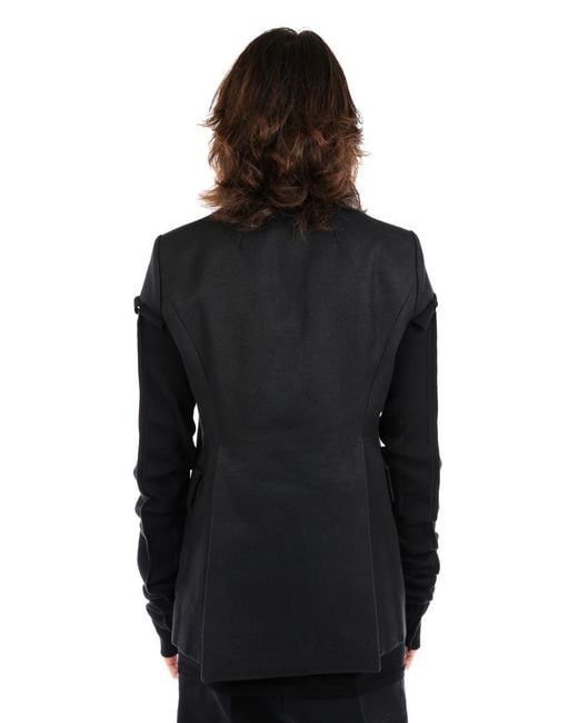 Rick Owens Black Weakiling Jacket for men