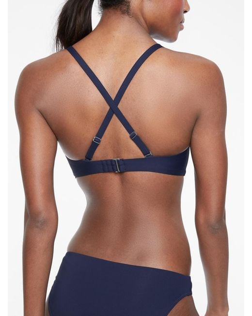 athleta twist up bikini top