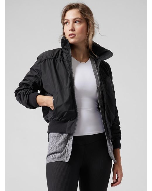 athleta bomber