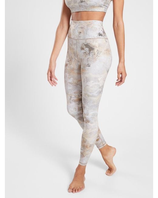 athleta metallic leggings