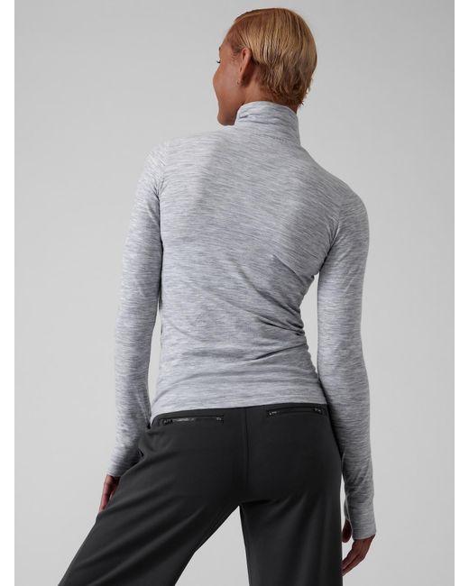 athleta foresthill ascent turtleneck