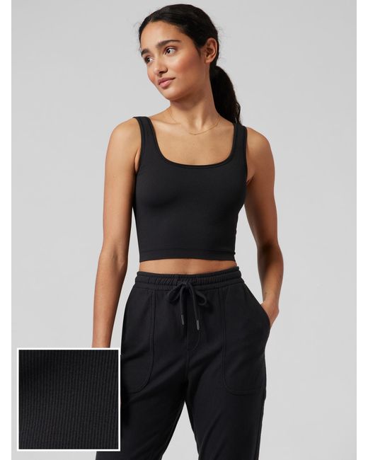athleta aurora crop