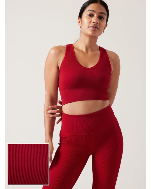 athleta aurora crop