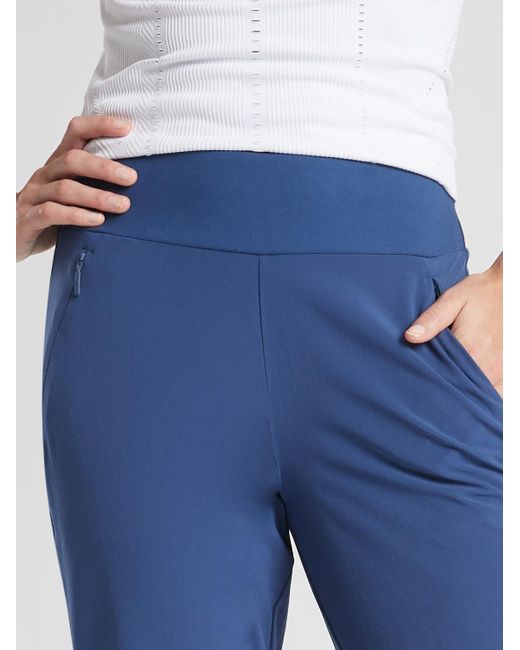 Athleta Soho Jogger in Blue - Lyst