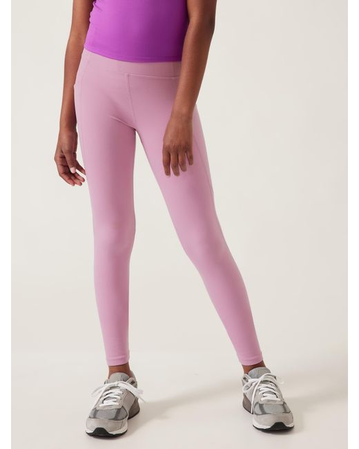 Athleta Girl High Rise Stash Your Treasures Tight In Pink Lyst