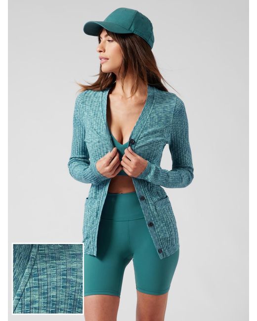 Athleta Revolve Seamless Cardigan in 