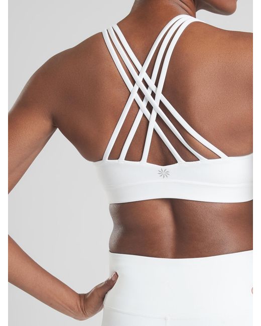 athleta high neck bra