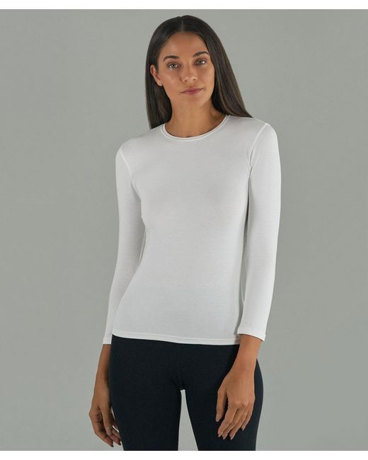 ATM Cotton Long Sleeve Baby Tee in 