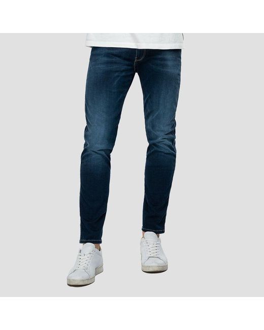 Replay Hyperflex Anbass Xlite Jeans , Title:denim in Blue for Men - Lyst