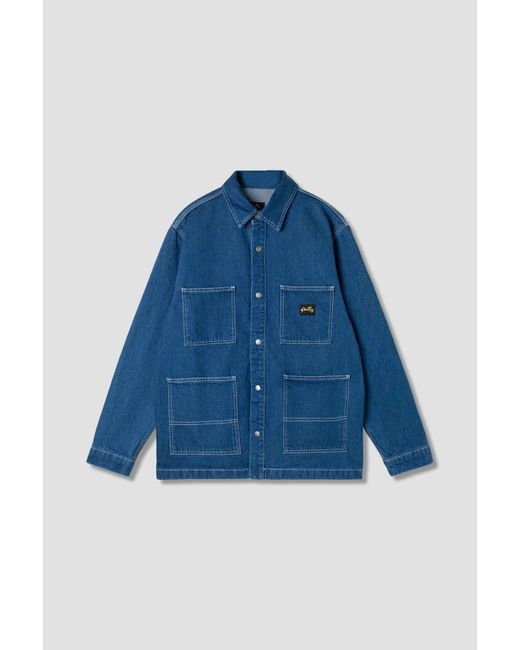 Stan Ray Denim Barn Jacket in Blue for 