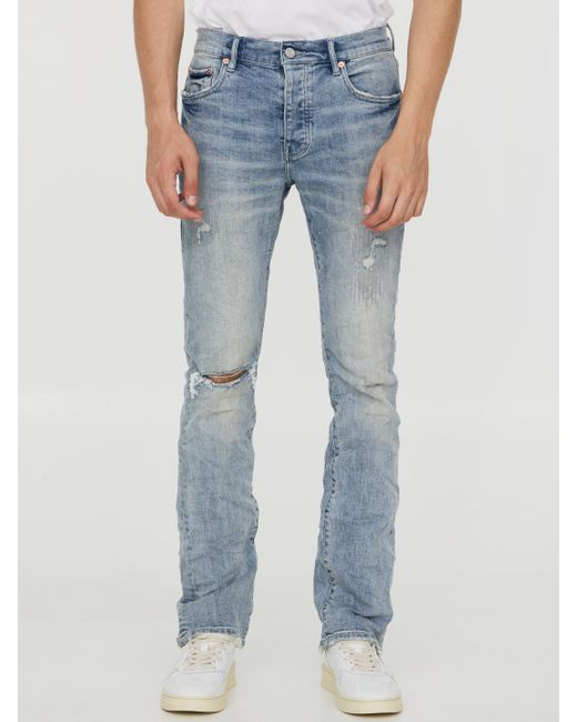 Purple Brand Light Denim Jeans in Blue for Men Lyst