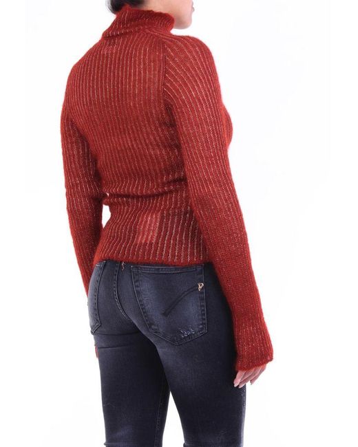 rust colored turtleneck