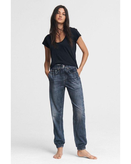 Rag \u0026 Bone Denim Miramar jogger in Blue 