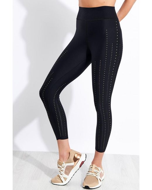 Corsetry legging - Nero Matte Gold 