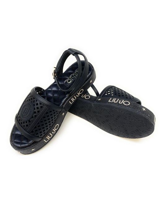 Liu Jo Sandalo Con Cinturino Alla Caviglia in Black | Lyst