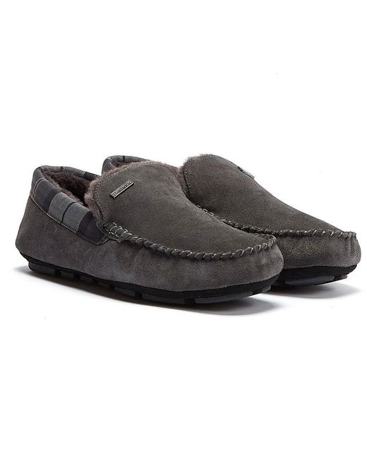barbour mens slippers