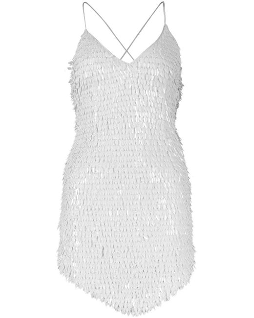 retrofete white sequin