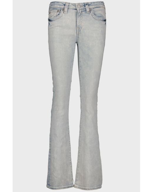 Bridget Crop 27 Bootcut Atterley Clothing Jeans Bootcut Jeans Baby Blue Raw 