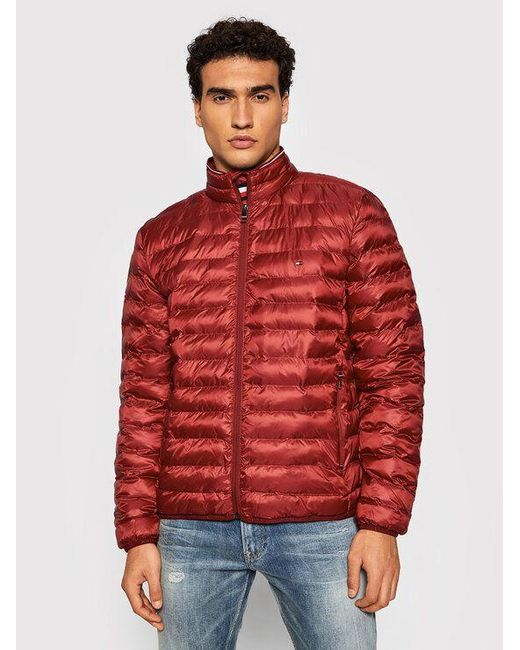 Tommy Hilfiger Giubbotto Uomo . in Red for Men | Lyst