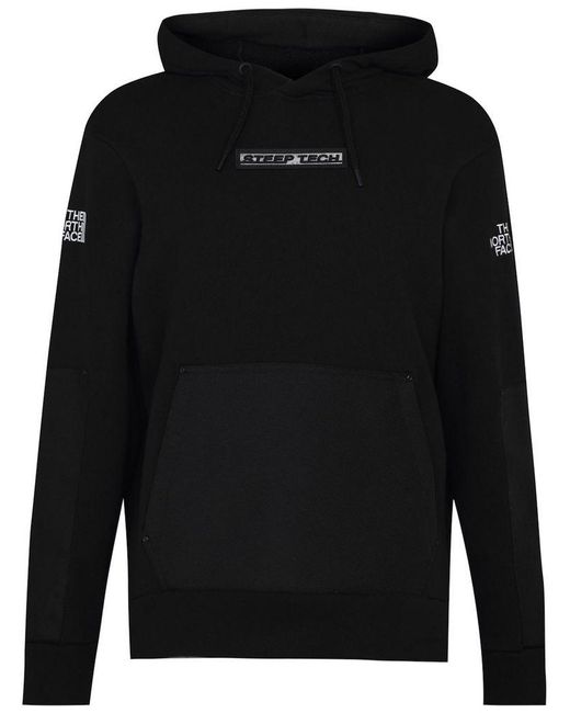 The North Face Cotton Black Series Steep Tech Logo Hoodie for Men ...