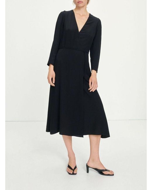 samsøe wrap dress