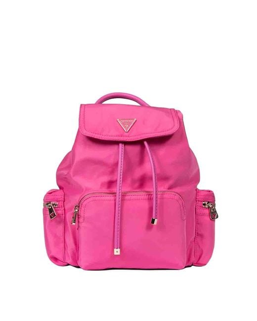 Guess Synthetic Backpack Eco Gemma in Pink Save 40 Lyst