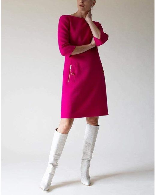 Michael kors boatneck dress Clearance