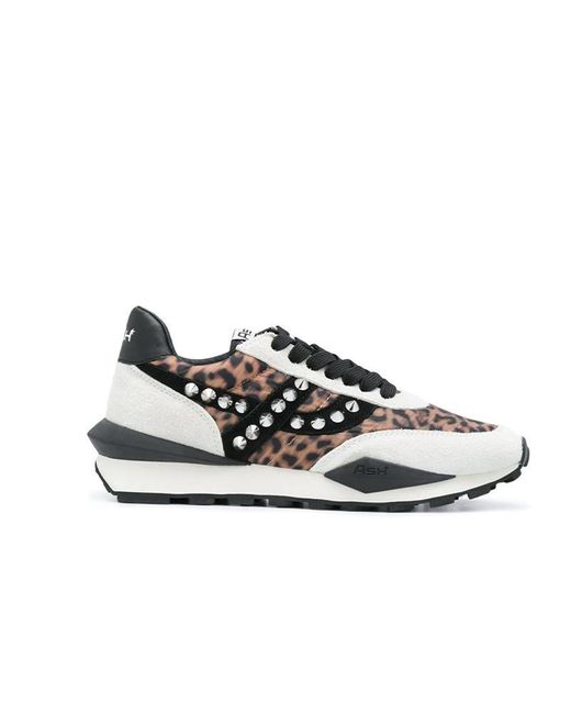 ash leopard trainers