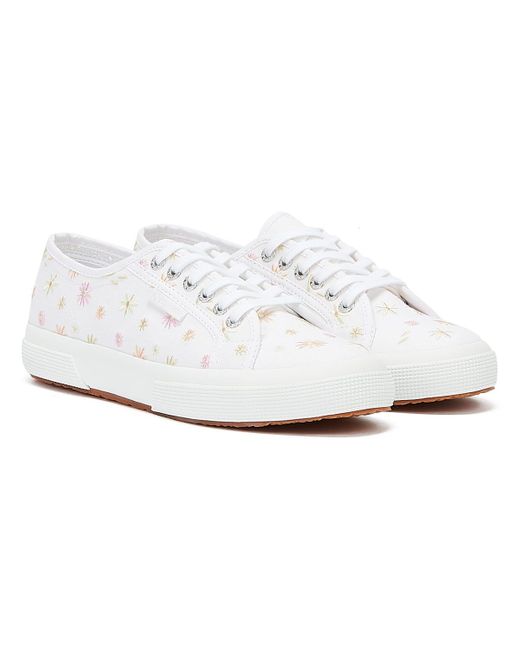 superga flower bloom trainers