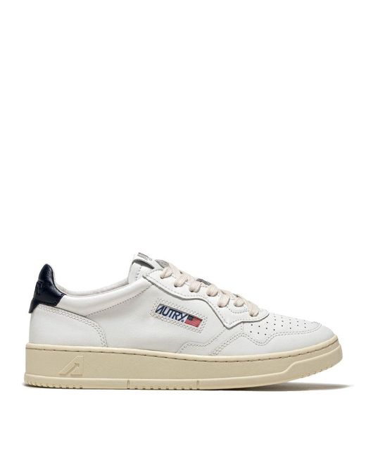 Autry Cotton Medalist Low Trainers / Space in White for Men | Lyst UK