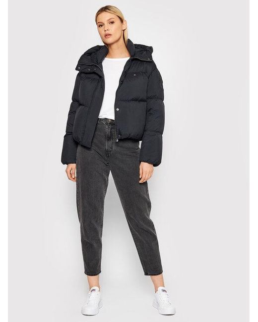 Tommy Hilfiger Giubbotto Piumino Europe Ww0ww29933 Rosa Regular Fit in  Black | Lyst