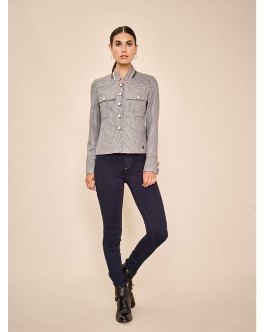 Mos Mosh Silk Victoria 7 in Blue | Lyst