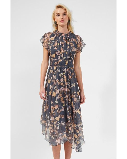 Synthetic Diana Print Dress in Floral 