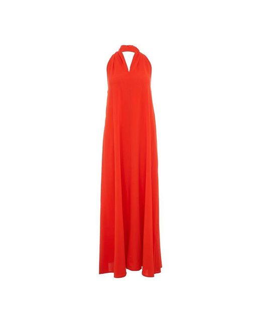 Jucca Neckholder Dress in Red - Lyst
