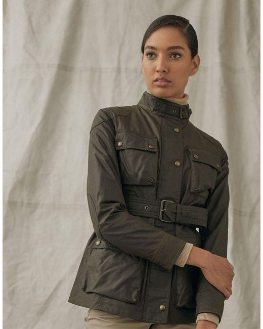 belstaff roadmaster green