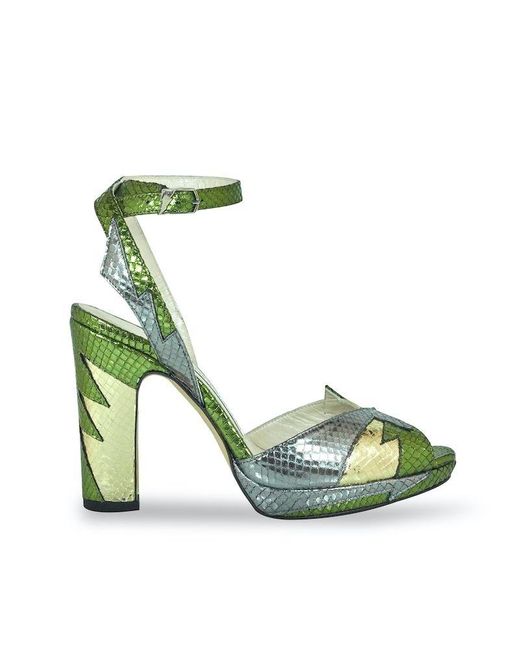 Terry De Havilland Leather Zia Forest 