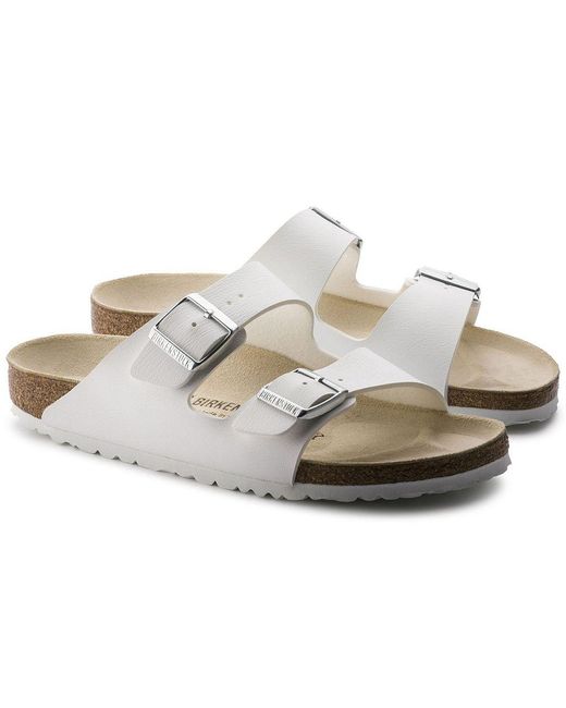 Birkenstock Synthetic Arizona Birko-flor in White for Men - Save 25% - Lyst