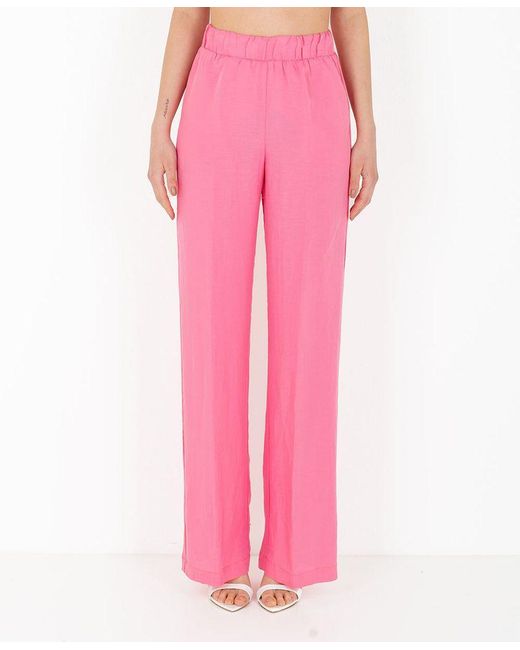 Silvian Heach Pantaloni Con Elastico 'torca' Pgp22041pa in Pink | Lyst