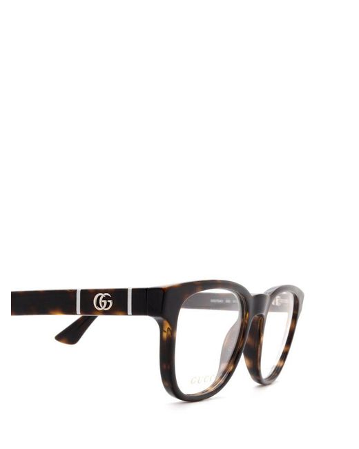 Gucci GG0764O Havana Female Eyeglasses in Brown Lyst