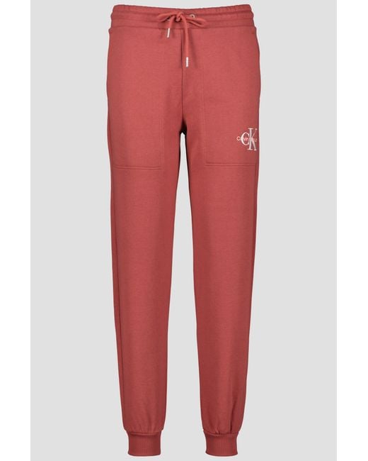 calvin klein cuffed joggers