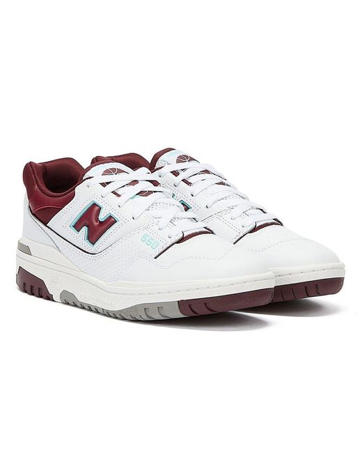 Rubber 550 / Nb Burgundy Trainers 