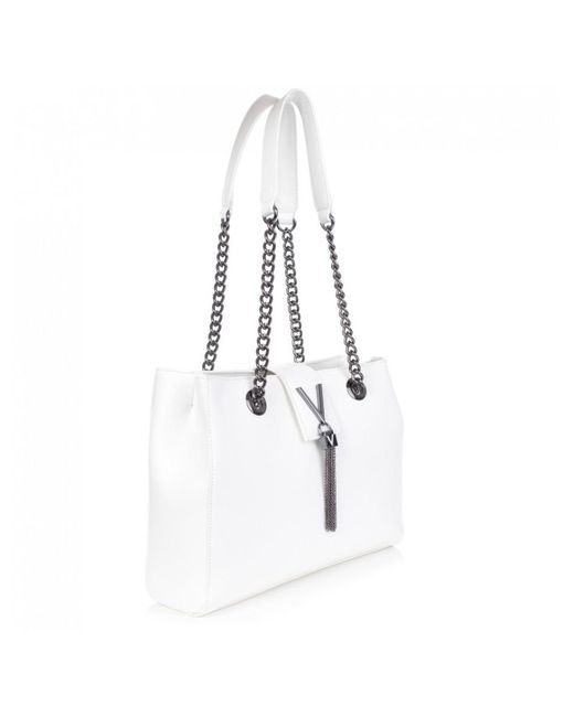 Valentino Handbags Divina Per In White Colour Lyst Handbags Divina Per In White Colour