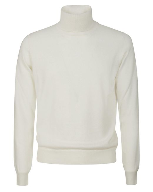 Malo Sweaters White for Men | Lyst